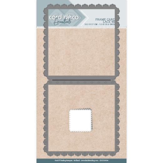 Card Deco - Stanzschablone - Karten - Spitze Rahmen Quadrat 