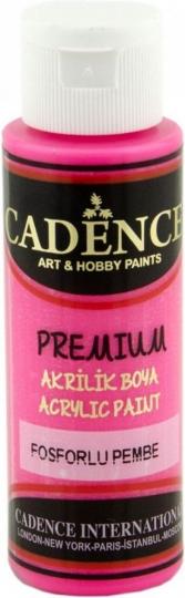 Cadence Premium Neon-Acrylfarbe (Halbmatt) 70ml Neon-Rosa