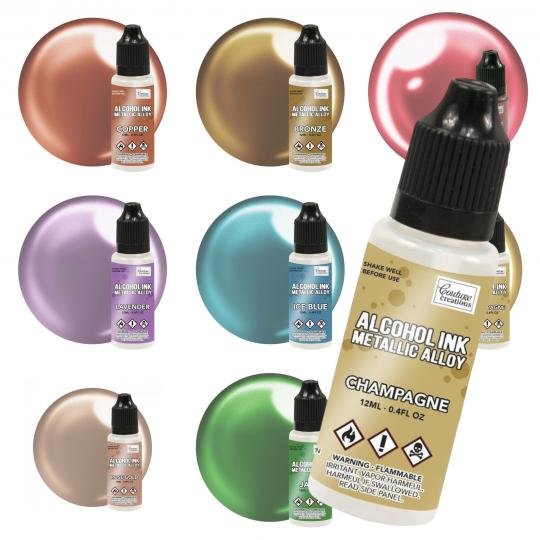 Couture Creations Alcohol Ink Metallics Tinte - 12ml 