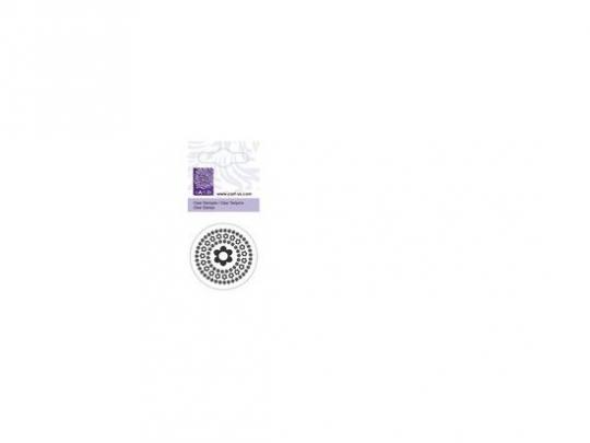 cArt-Us Clear Stempel Blumenkreis 5X6cm 