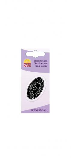 cArt-Us Clear Stempel Merry Christmas 5X6cm 