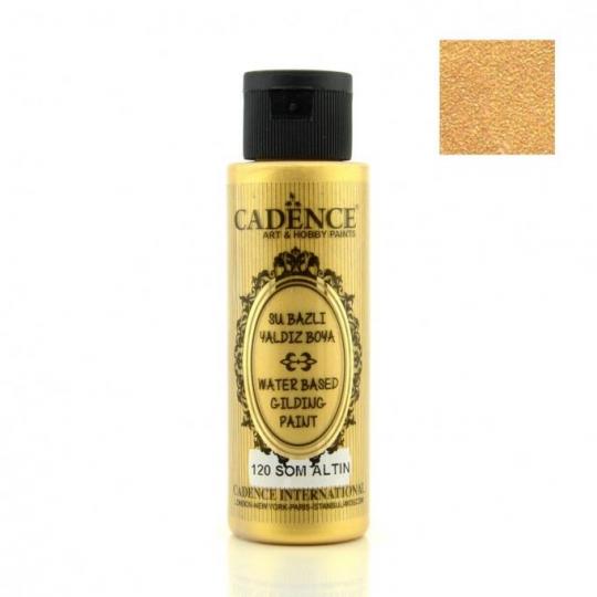 Cadence Gilding Metallic Acrylfarbe 70ml Reines Gold