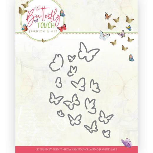 Stanzschablone - Jeanines Art - Schmetterling Touch - Schmetterlinges Schwarm 