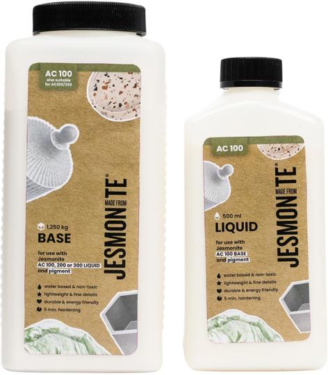 Jesmonite Gießmasse AC100 Box Duoset 500ml Liquid & 1250gr Base 