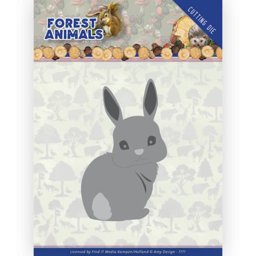 Stanzschablone - Amy Design - Forest Animals - Hase 