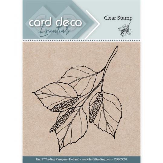 Card Deco Essentials Clearstempel  - Bikenblatt 