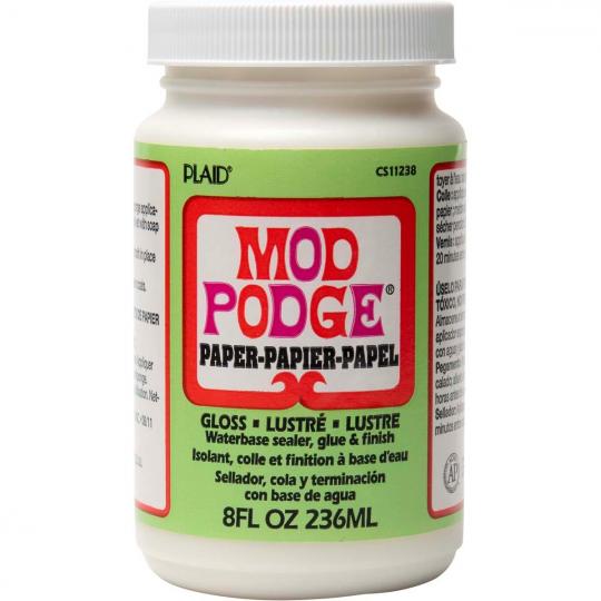 Mod Podge Paper Gloss / Papier Glanz - Kleber / Versiegelung / Lack 236ml 