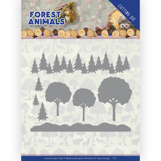 Stanzschablone - Amy Design - Forest Animals - Im Wald 