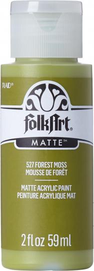 Plaid Folkart - Matte Premium Acrylfarbe - 59ml Forest Moss / Waldmoos