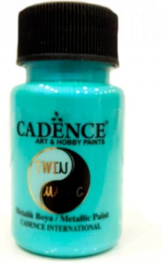 Cadence Twin Magic Metallic-Farbe 50ml - Zwei Schimmer Farbe Blau-Grün
