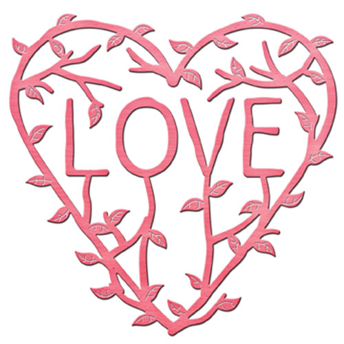 Spellbinders In'spire Stanz- & Prägeschablone  Love Vine 1 Stanzer 