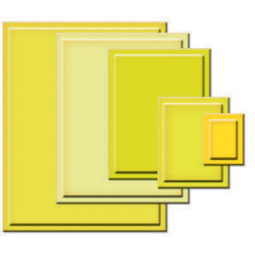 Spellbinders Nestabilities Stanz- & Prägeschablone Classic Rectangles SM 5 Stanzer 
