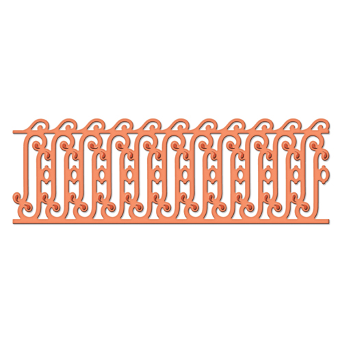 Spellbinders Stanz- & Prägeschablone D-Lites Decorative Wrought 1 Stanzer 