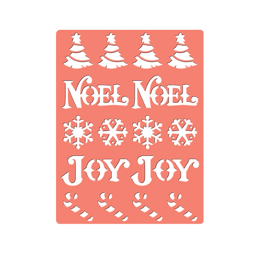Spellbinders Stanz- und Prägeschablone Shapeabilities Holiday Greetings 1 Stanzer 