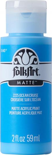 Plaid Folkart - Matte Premium Acrylfarbe - 59ml Ocean Cruise / Ozeankreuzfahrt