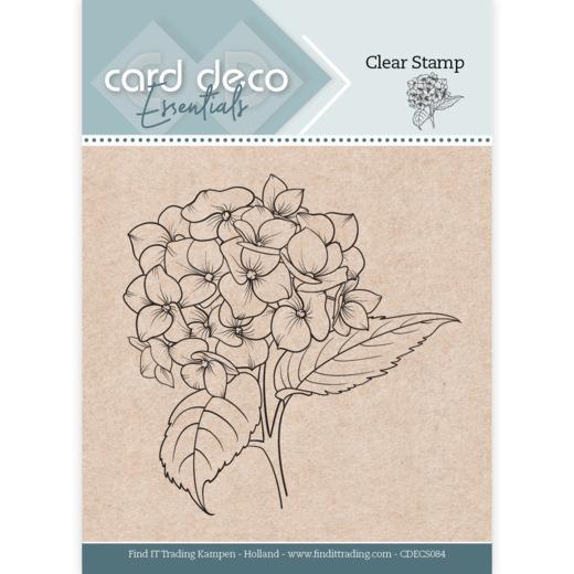 Card Deco Essentials Clearstempel  - Hortensie 