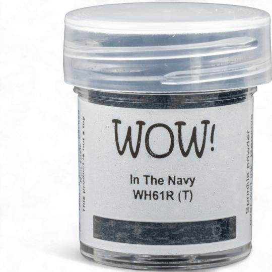 WOW Embossing Pulver 15ml - Primary - In The Navy - Regular In The Navy - Regular