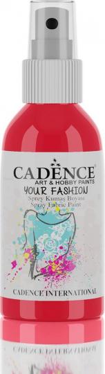 Cadence Textil Your Fashion Spray - Stoffsprühfarbe - 100ml Scharlachrot