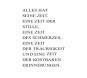 Efco Stempel Clear „Trauer Alles hat seine Zeit“, transparent, A7/ 74 x 105 mm, 1-teilig 