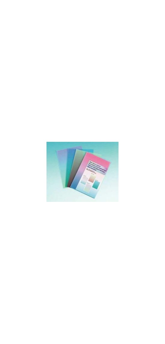 Sandras-Bastelladen, Shadow-Farbverlauf Transparentpapier A5; 12 Blatt  '3x4 Farben